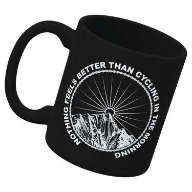 Cycling In The Morning 11oz Mug